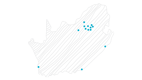 Coloplast South Africa Map